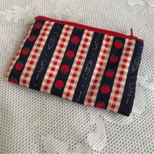 Teacher Red White and Blue Cloth Change Purse